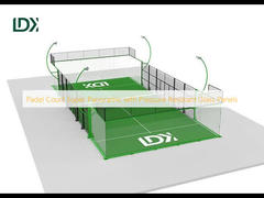 Padel Court Super Panoramic with Pressure Resistant Glass Panels