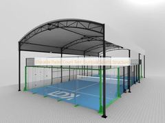 Durable Padel Court Tent Outdoor Sports Structure