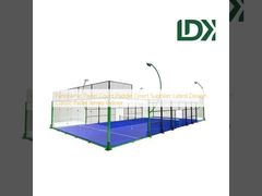 Panoramic Padel Court Paddle Court Supplier Latest Design Classic Padel Tennis Indoor