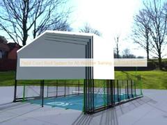 Padel Court Roof System for All-Weather Training and Club Facilities