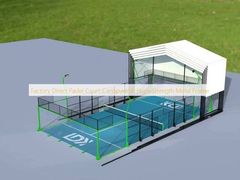 Factory Direct Padel Court Canopy with High-Strength Metal Frame