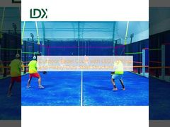 Outdoor Padel Court with LED Lighting and Heavy-Duty Steel Structure