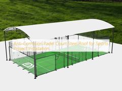 All-Weather Padel Court Roof System for Outdoor Club Courts